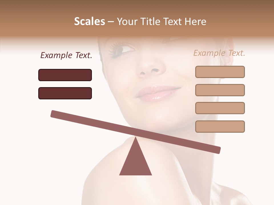 An Array Of Chocolates. PowerPoint Template