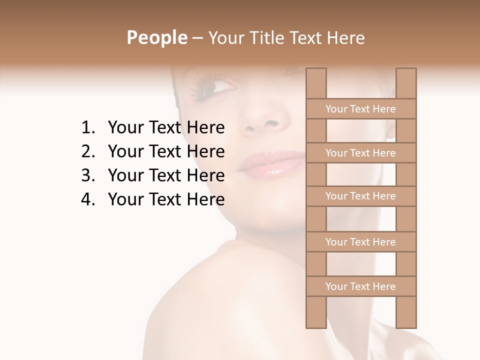 An Array Of Chocolates. PowerPoint Template