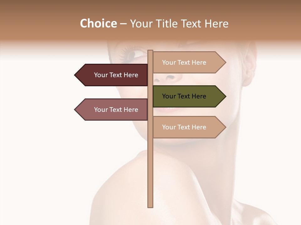 An Array Of Chocolates. PowerPoint Template