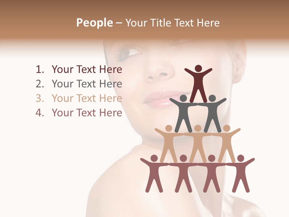 An Array Of Chocolates. PowerPoint Template