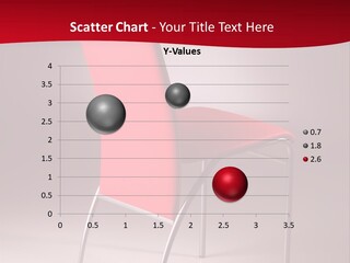 Red Modern Chair PowerPoint Template