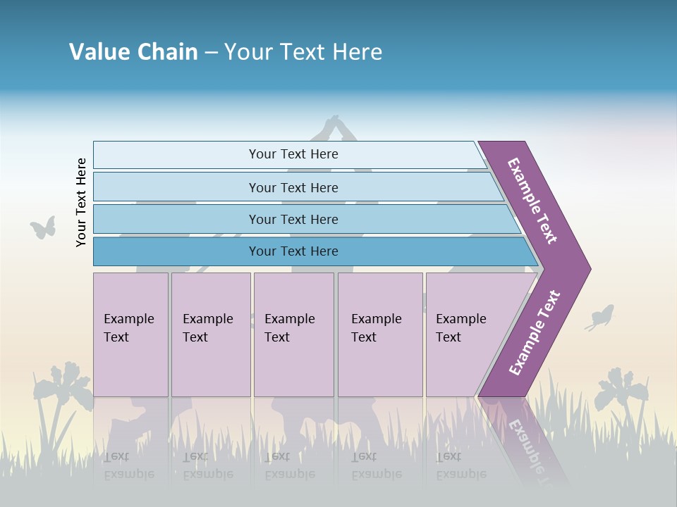 Girls Playing Hula Hoops PowerPoint Template