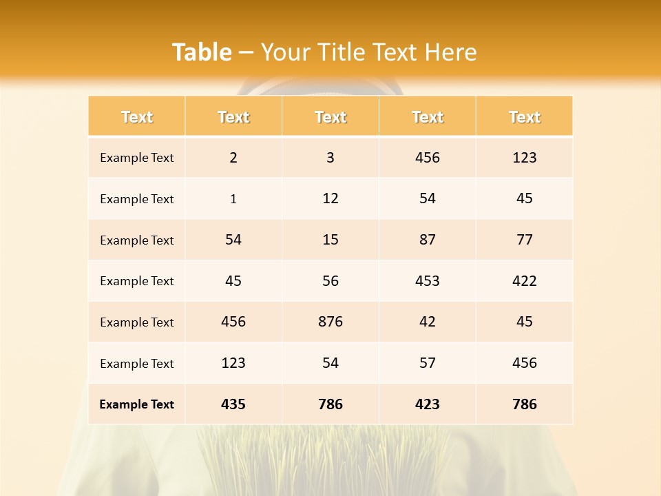 A Man Holding A Box Of Grass Powerpoint Template PowerPoint Template