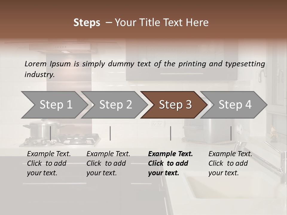 The New Kitchen Room PowerPoint Template