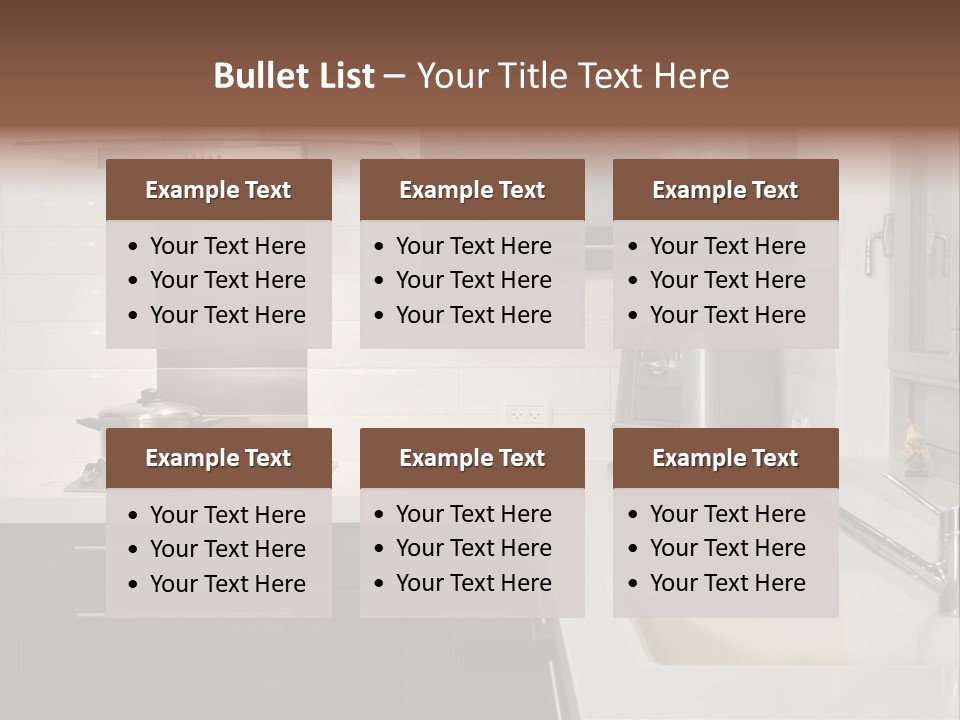 The New Kitchen Room PowerPoint Template