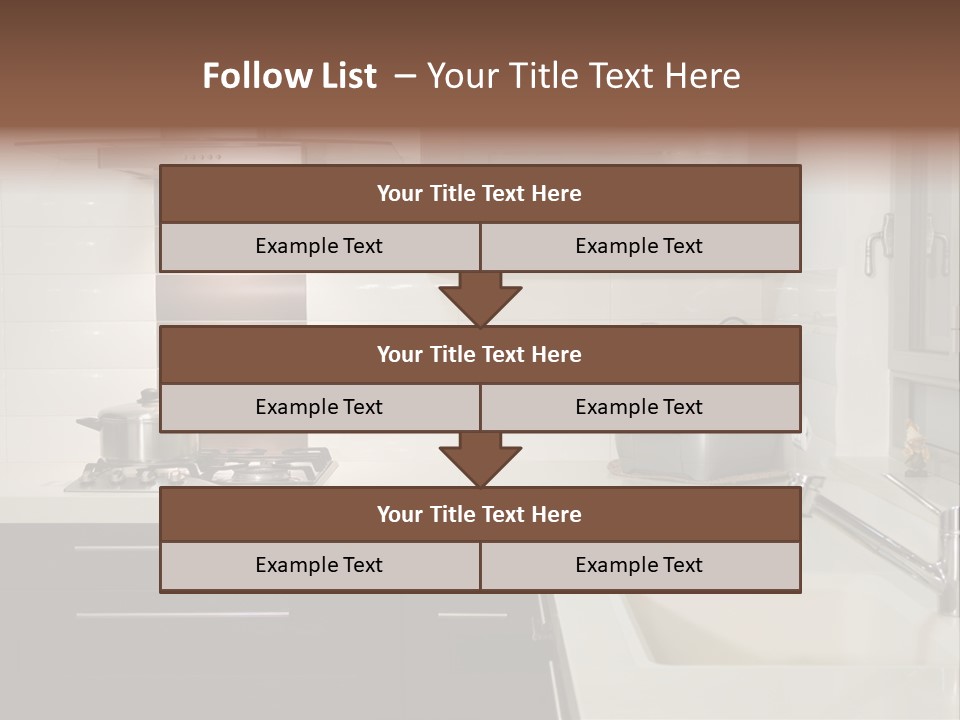 The New Kitchen Room PowerPoint Template