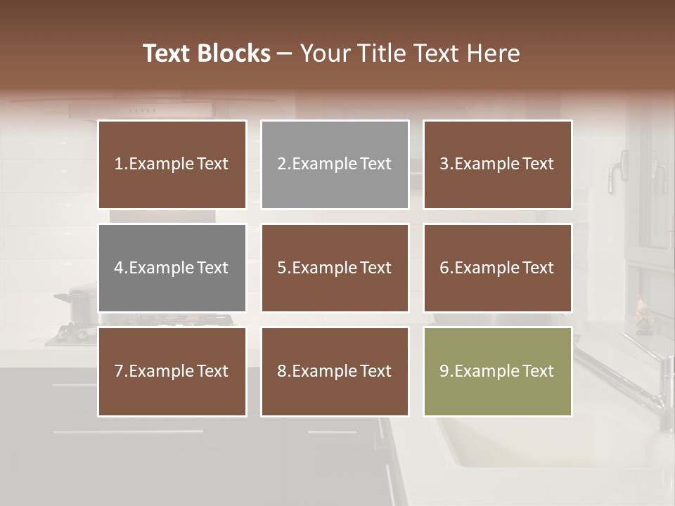 The New Kitchen Room PowerPoint Template