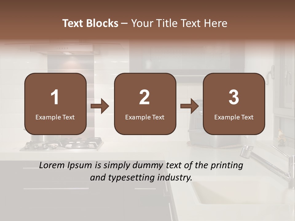The New Kitchen Room PowerPoint Template