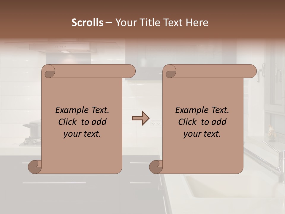 The New Kitchen Room PowerPoint Template