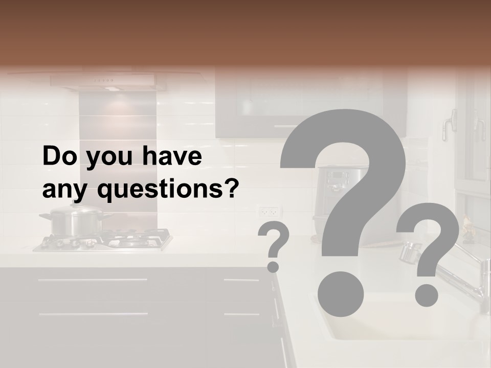 The New Kitchen Room PowerPoint Template