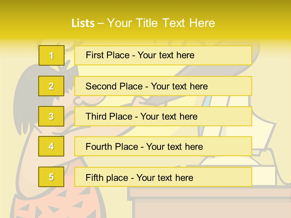 Frustrated Caveman Clobbers His Computer PowerPoint Template