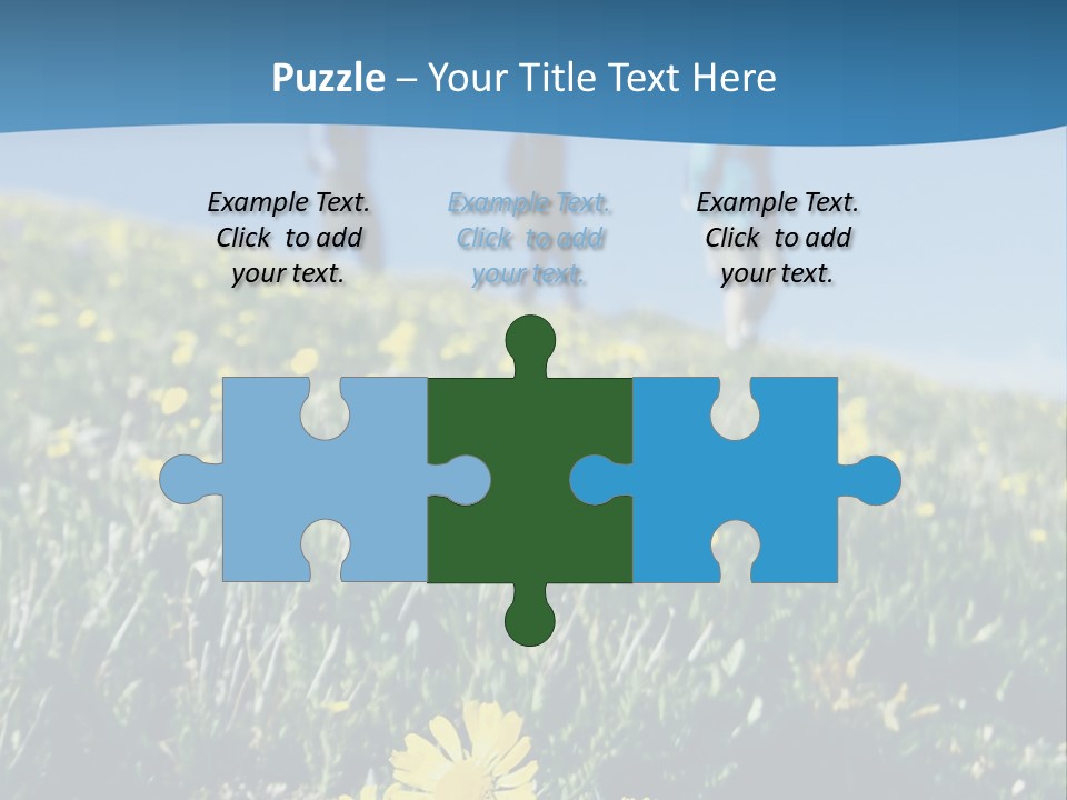 Shopping Cart Moving Through Market PowerPoint Template