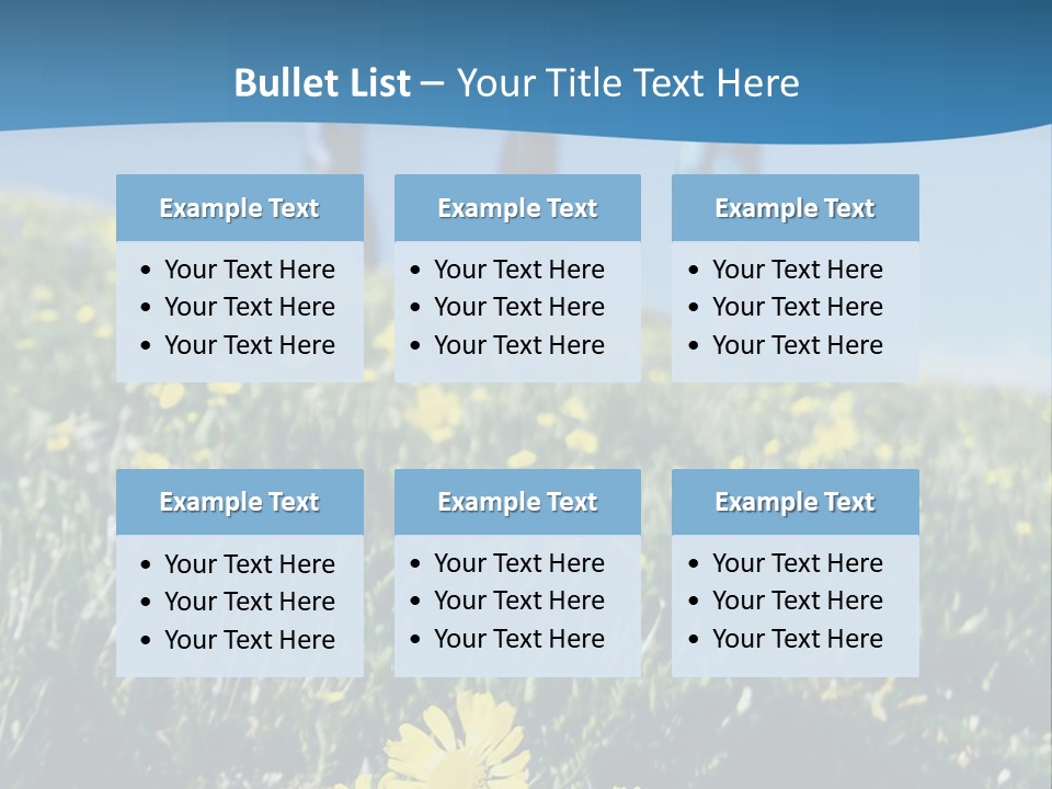 Shopping Cart Moving Through Market PowerPoint Template