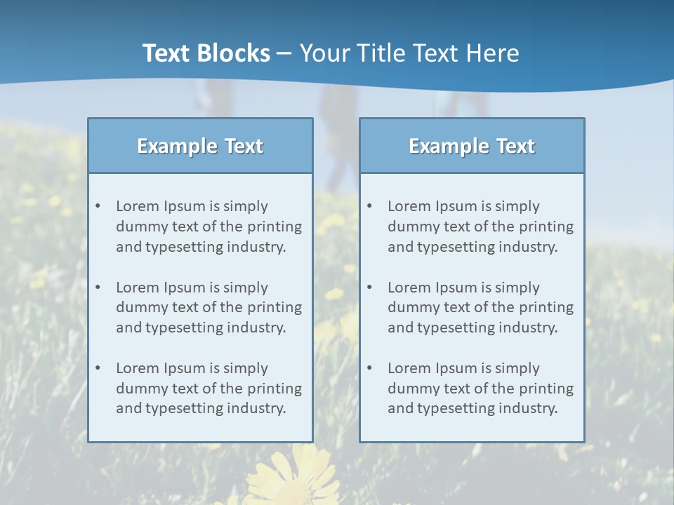 Shopping Cart Moving Through Market PowerPoint Template