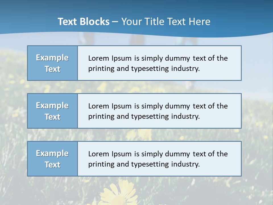 Shopping Cart Moving Through Market PowerPoint Template