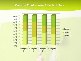 Painting A Wall With A Roll PowerPoint Template