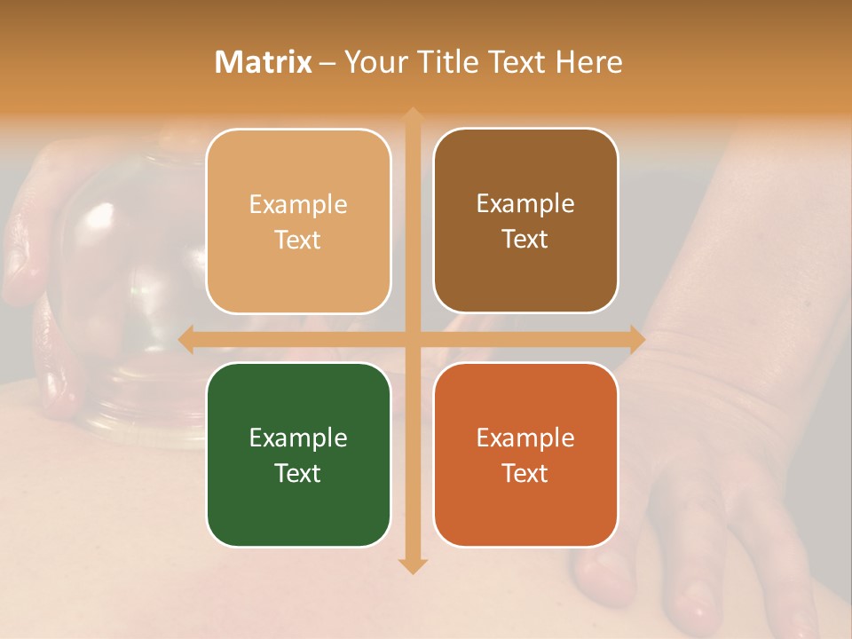 Cupping Gua-Sha At Spa Mind And Body Boutique Relaxing And Detoxification Treatment PowerPoint Template