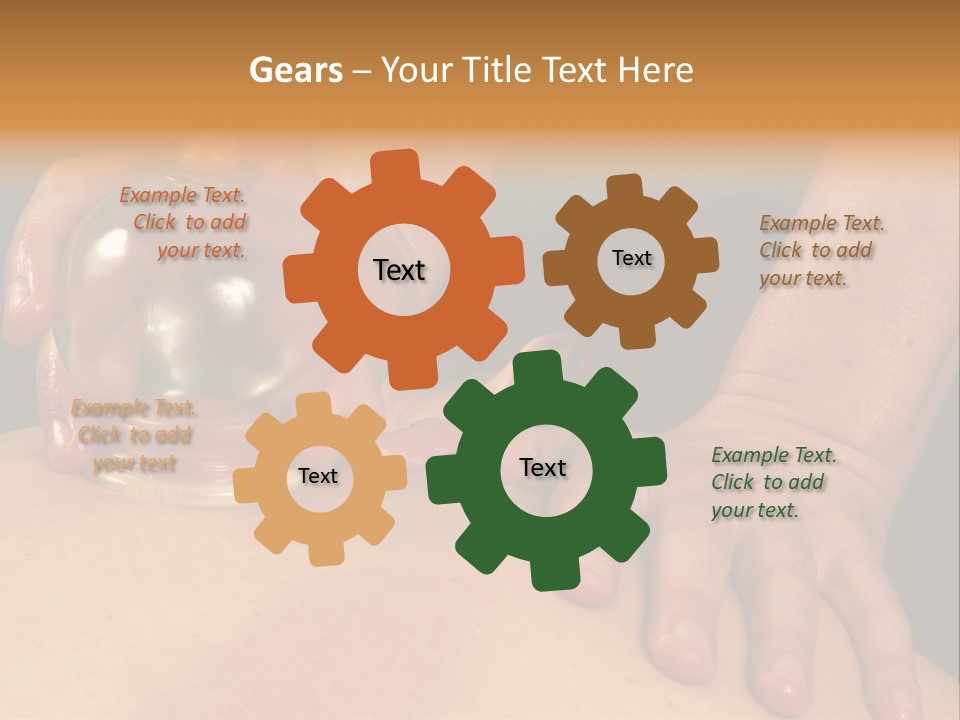 Cupping Gua-Sha At Spa Mind And Body Boutique Relaxing And Detoxification Treatment PowerPoint Template