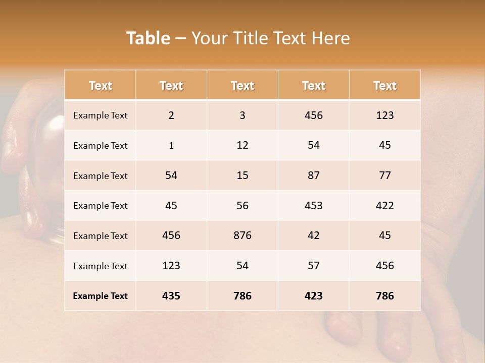 Cupping Gua-Sha At Spa Mind And Body Boutique Relaxing And Detoxification Treatment PowerPoint Template