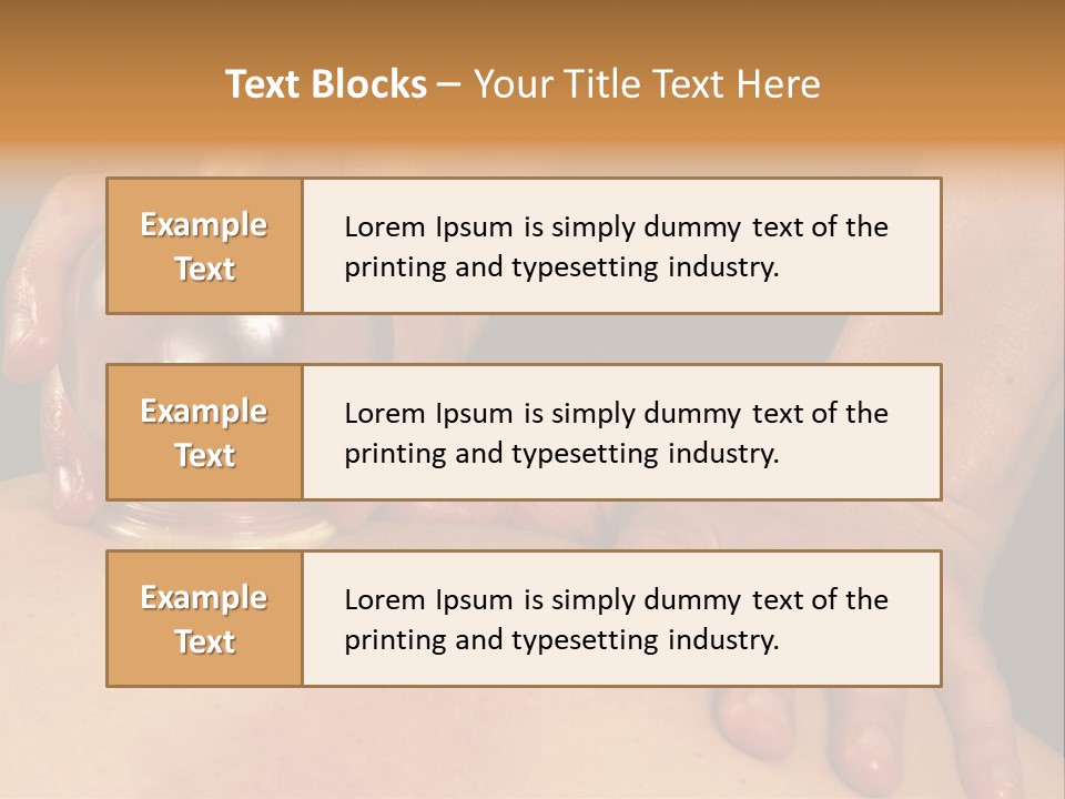 Cupping Gua-Sha At Spa Mind And Body Boutique Relaxing And Detoxification Treatment PowerPoint Template