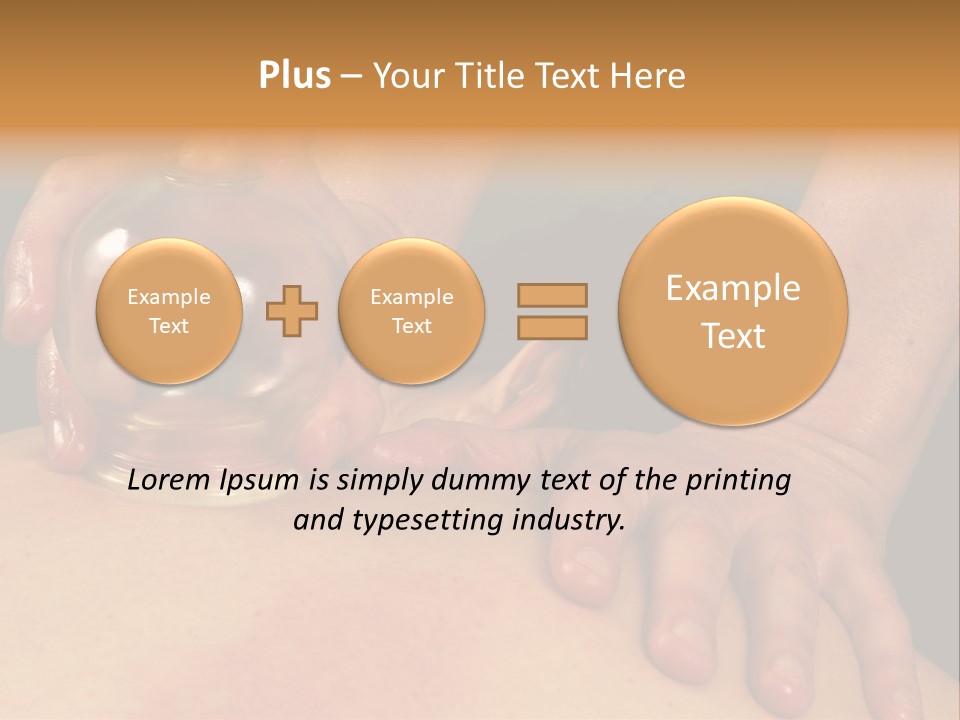 Cupping Gua-Sha At Spa Mind And Body Boutique Relaxing And Detoxification Treatment PowerPoint Template