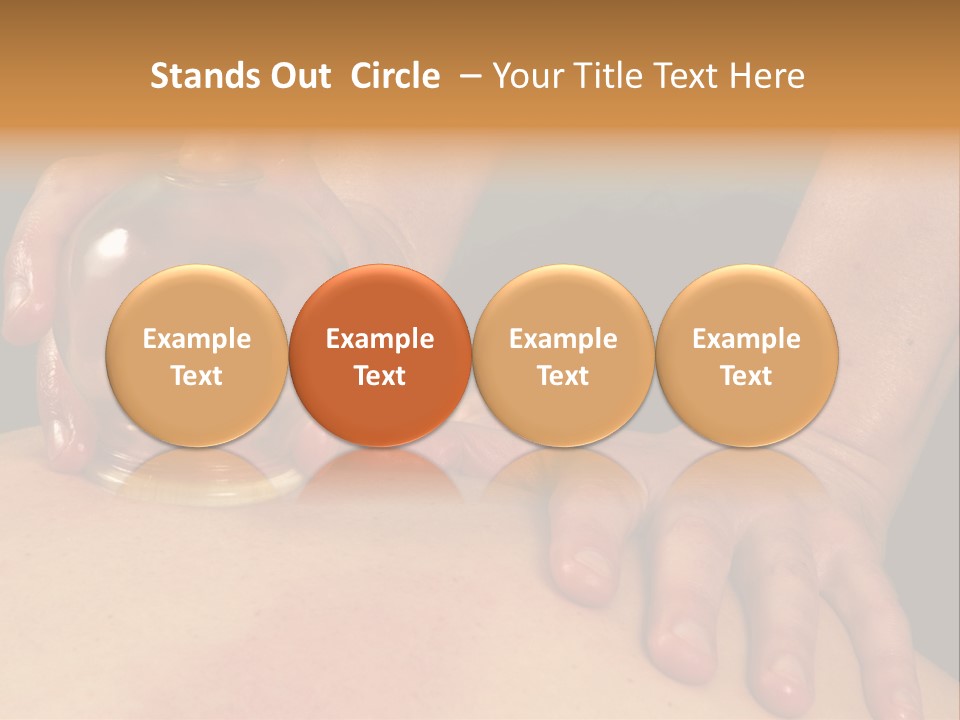 Cupping Gua-Sha At Spa Mind And Body Boutique Relaxing And Detoxification Treatment PowerPoint Template