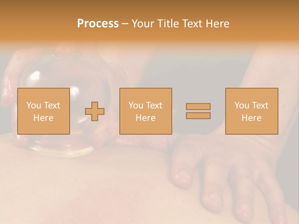 Cupping Gua-Sha At Spa Mind And Body Boutique Relaxing And Detoxification Treatment PowerPoint Template