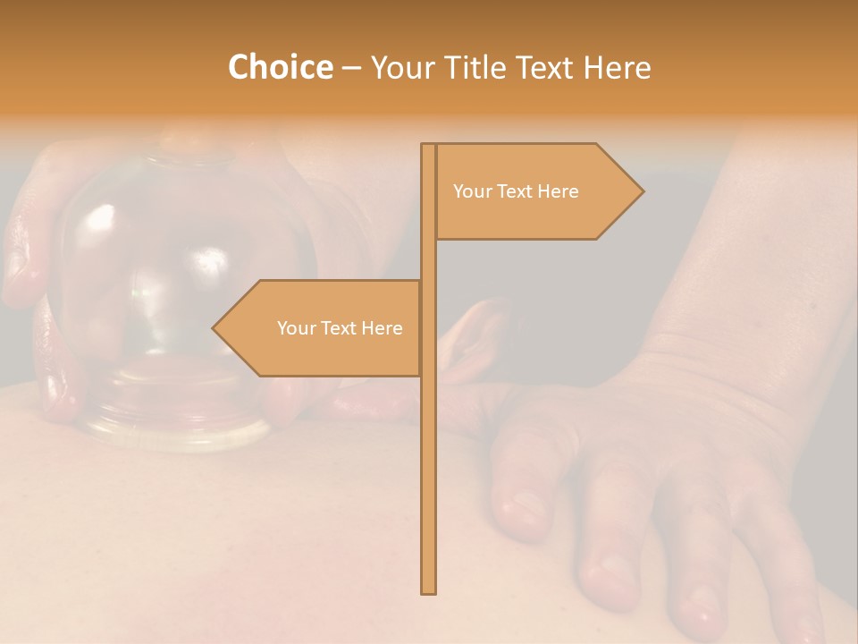 Cupping Gua-Sha At Spa Mind And Body Boutique Relaxing And Detoxification Treatment PowerPoint Template