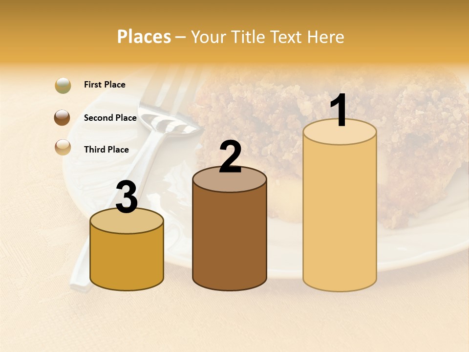 Delicious Apple Crisp Dessert Ready To Eat PowerPoint Template