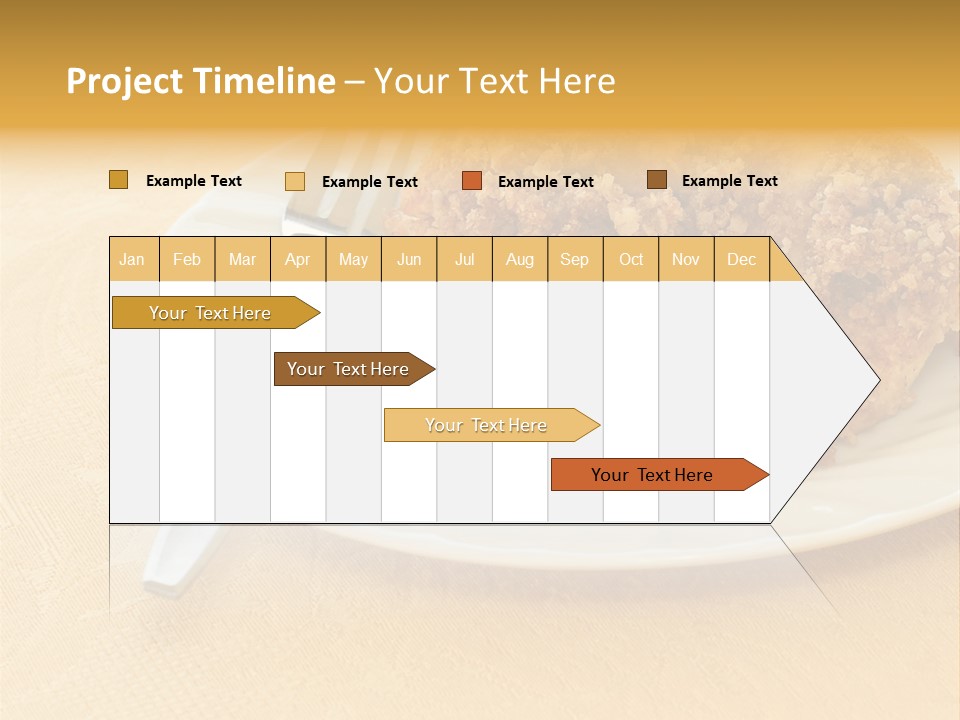 Delicious Apple Crisp Dessert Ready To Eat PowerPoint Template