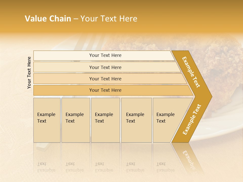 Delicious Apple Crisp Dessert Ready To Eat PowerPoint Template