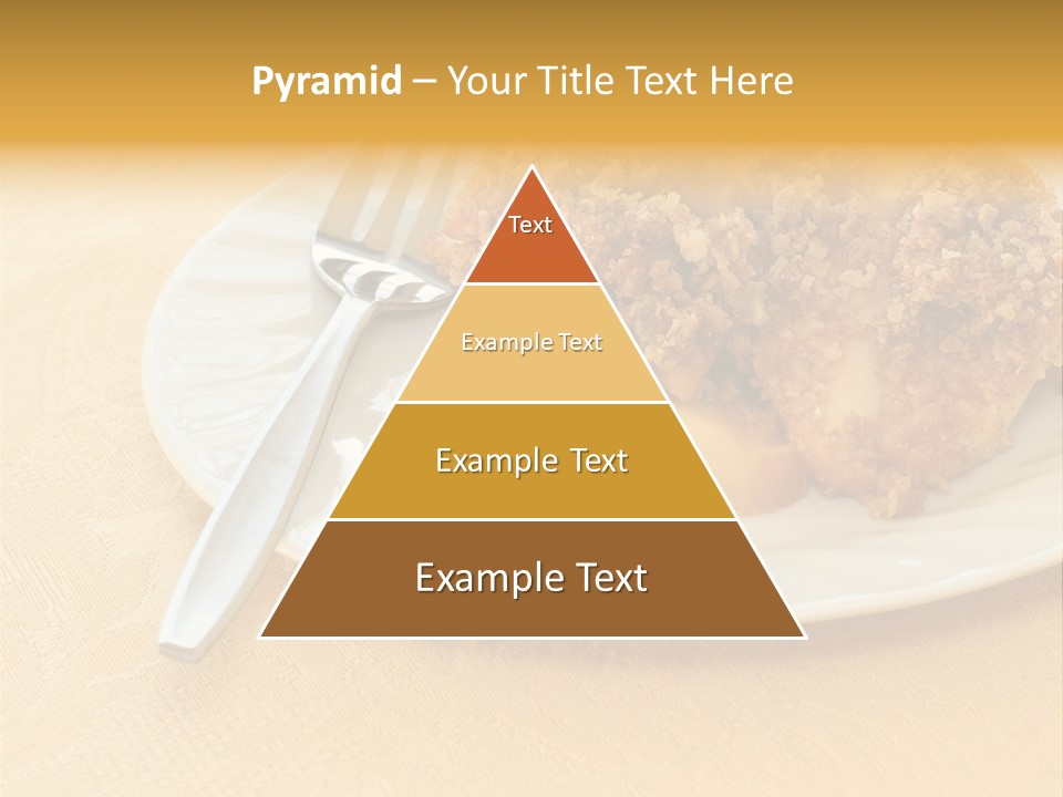 Delicious Apple Crisp Dessert Ready To Eat PowerPoint Template