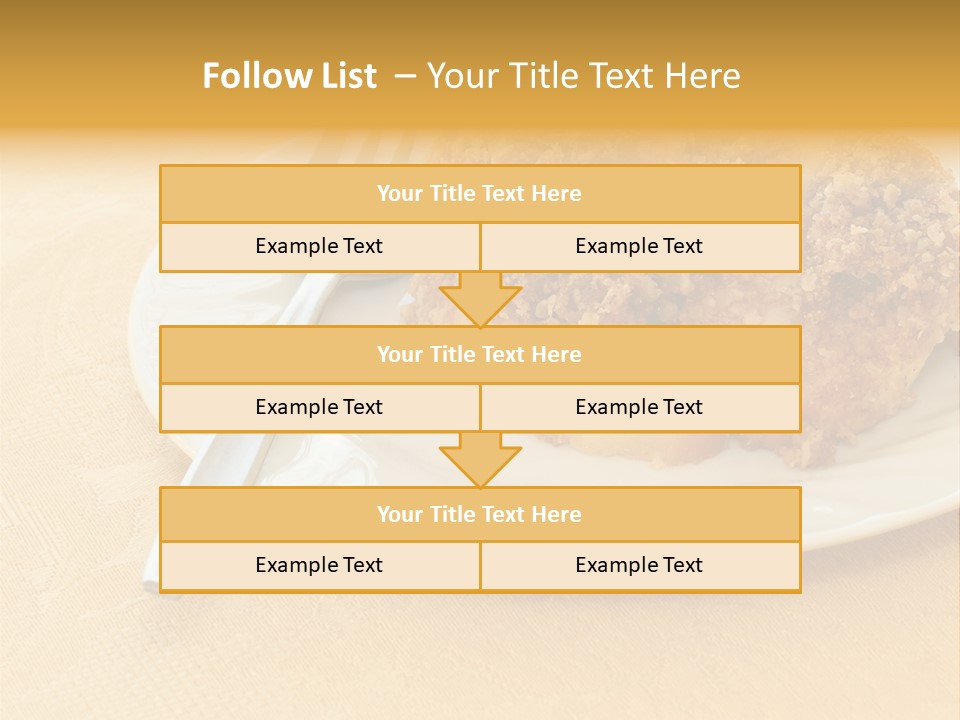 Delicious Apple Crisp Dessert Ready To Eat PowerPoint Template