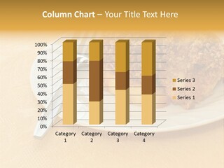 Delicious Apple Crisp Dessert Ready To Eat PowerPoint Template