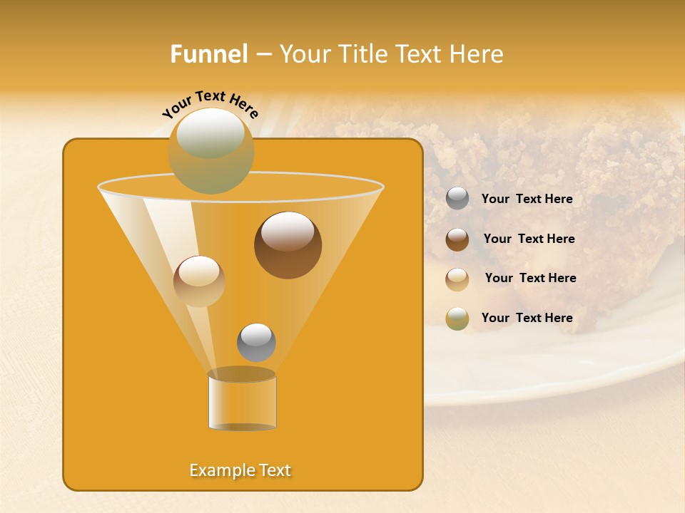 Delicious Apple Crisp Dessert Ready To Eat PowerPoint Template