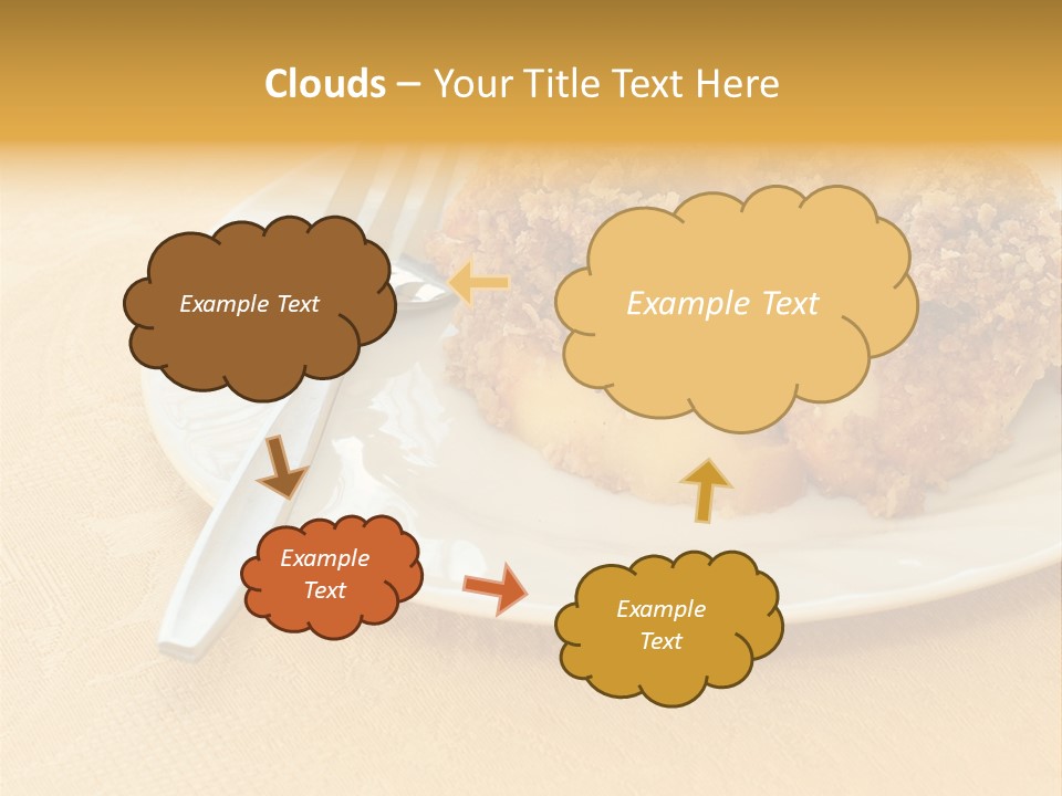 Delicious Apple Crisp Dessert Ready To Eat PowerPoint Template