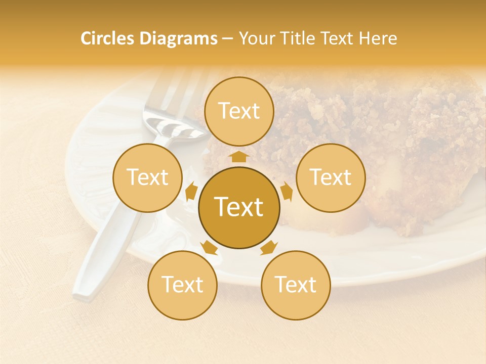 Delicious Apple Crisp Dessert Ready To Eat PowerPoint Template