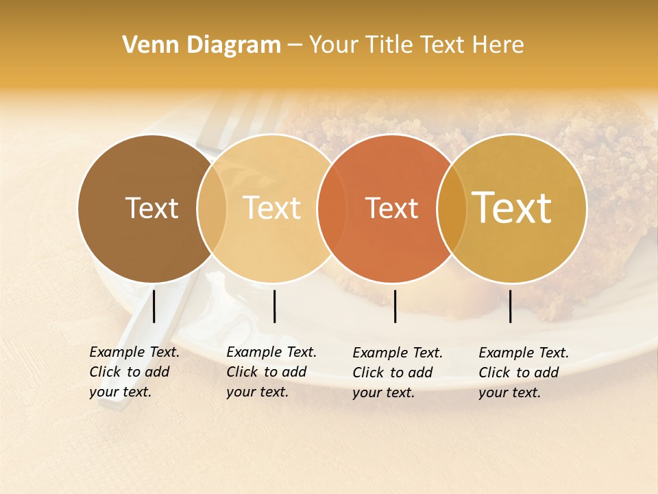 Delicious Apple Crisp Dessert Ready To Eat PowerPoint Template