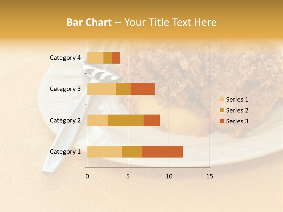 Delicious Apple Crisp Dessert Ready To Eat PowerPoint Template