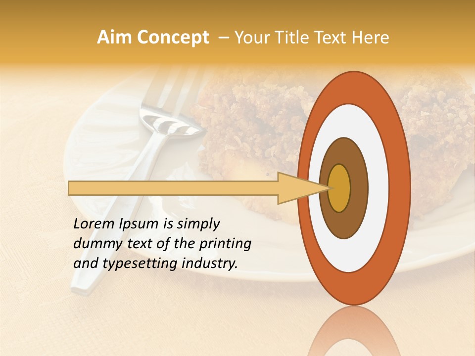 Delicious Apple Crisp Dessert Ready To Eat PowerPoint Template