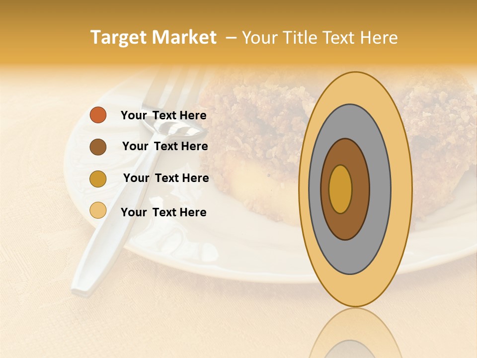 Delicious Apple Crisp Dessert Ready To Eat PowerPoint Template