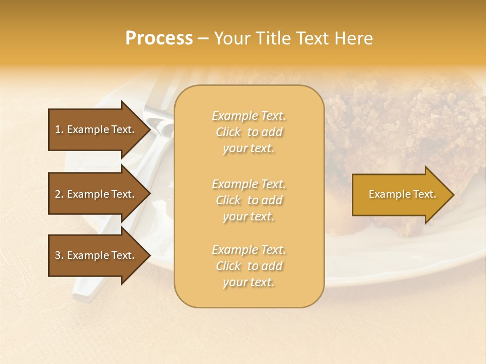 Delicious Apple Crisp Dessert Ready To Eat PowerPoint Template