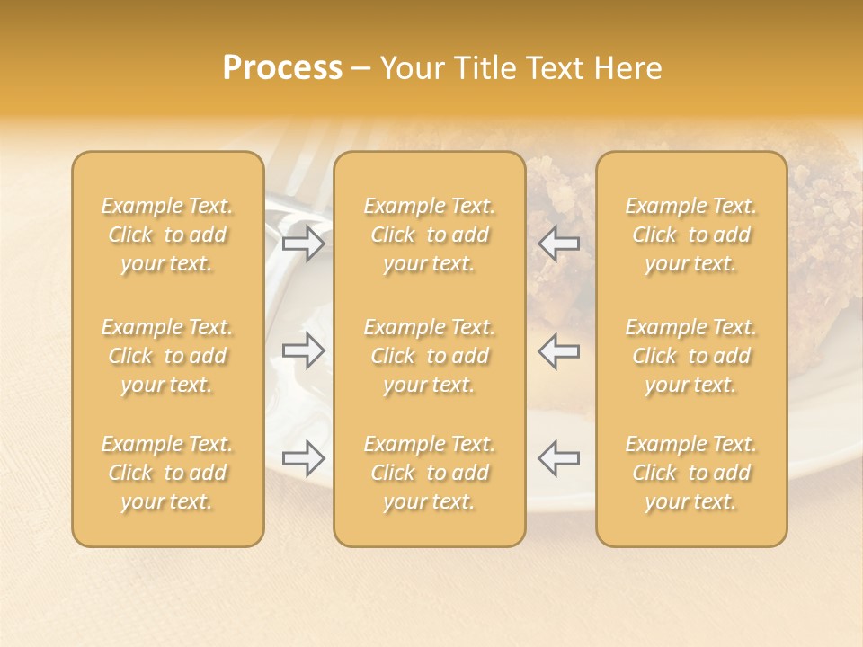 Delicious Apple Crisp Dessert Ready To Eat PowerPoint Template