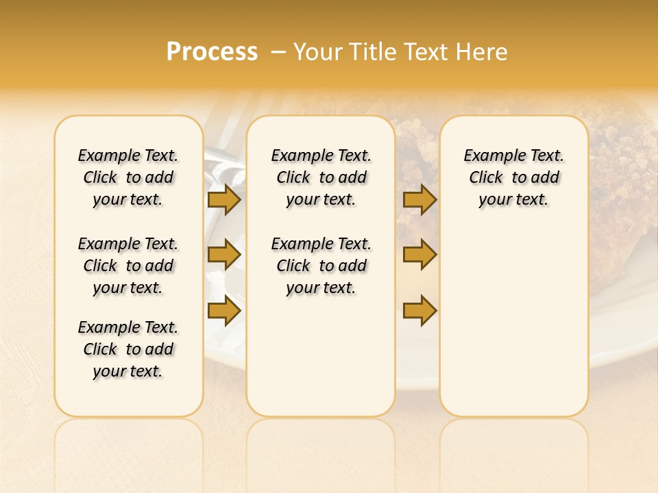 Delicious Apple Crisp Dessert Ready To Eat PowerPoint Template
