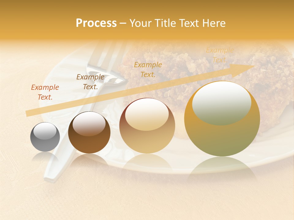 Delicious Apple Crisp Dessert Ready To Eat PowerPoint Template