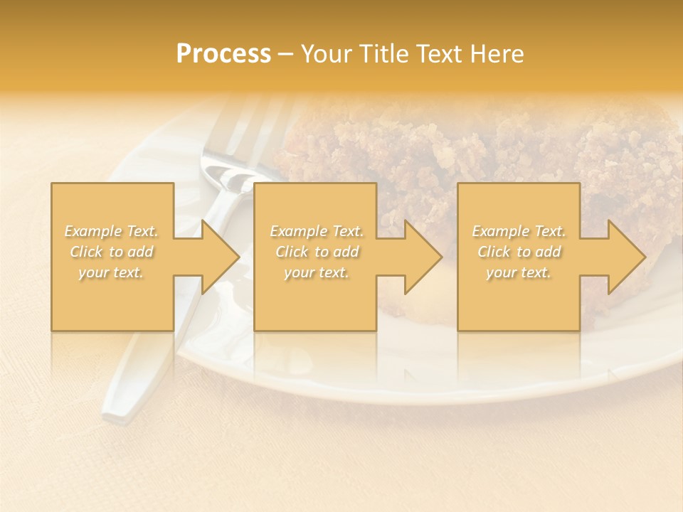 Delicious Apple Crisp Dessert Ready To Eat PowerPoint Template