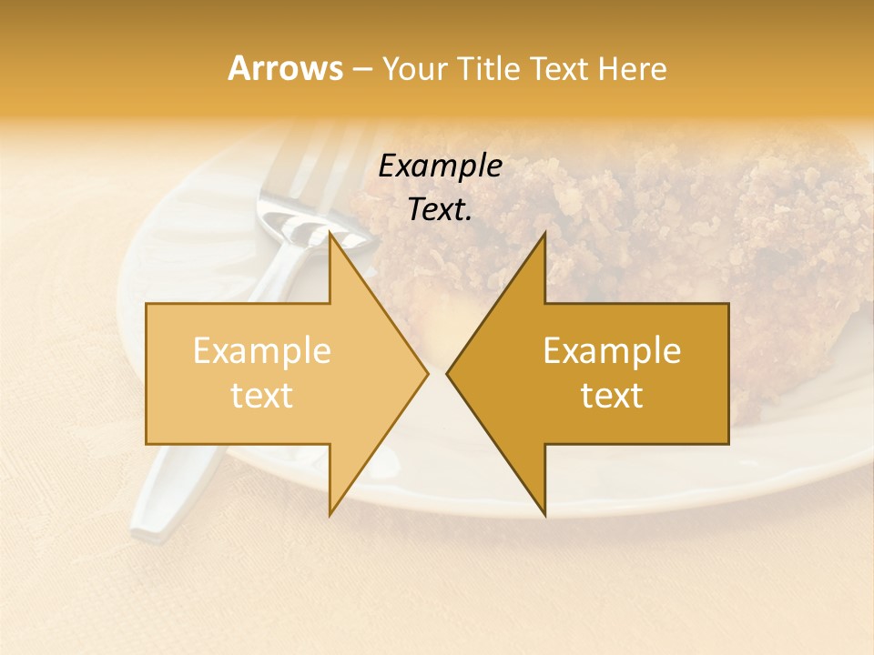 Delicious Apple Crisp Dessert Ready To Eat PowerPoint Template