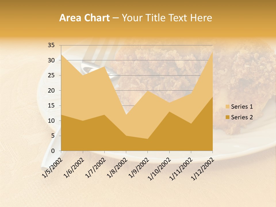 Delicious Apple Crisp Dessert Ready To Eat PowerPoint Template