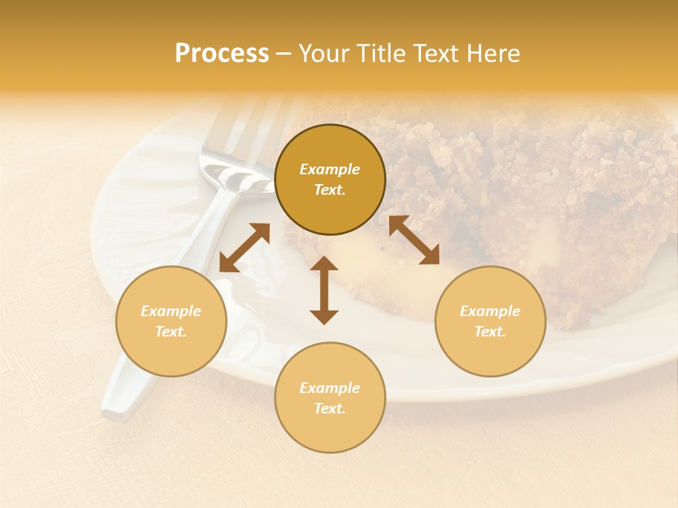 Delicious Apple Crisp Dessert Ready To Eat PowerPoint Template