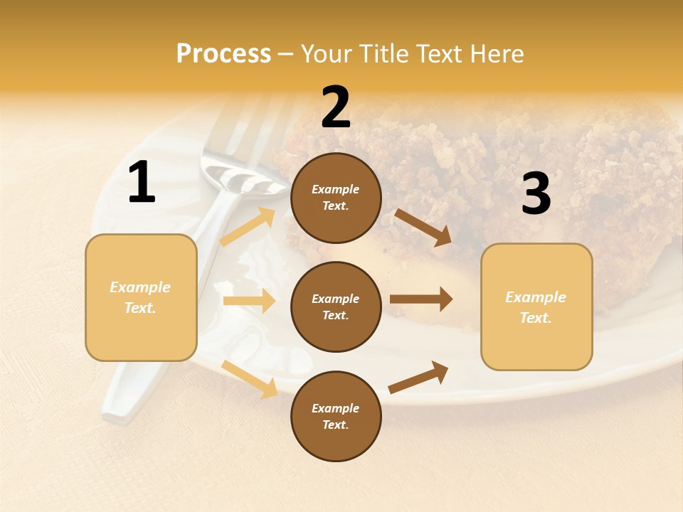 Delicious Apple Crisp Dessert Ready To Eat PowerPoint Template
